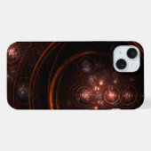 Abstracte Starlight-kunst iPhone Hoesje (Achterkant horizontaal)