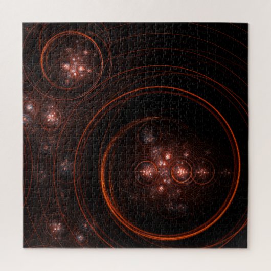 Abstracte Starlight-kunst Legpuzzel (Verticaal)