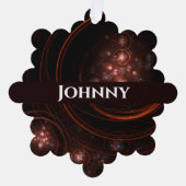 Abstracte Starlight-kunst Ornament Kaart (Voorkant)