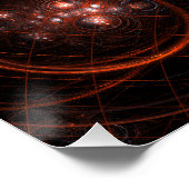 Abstracte Starlight-kunst Poster (Hoek)