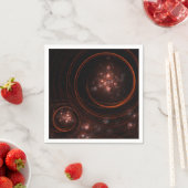 Abstracte Starlight-kunst Servetten (Insitu)