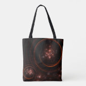 Abstracte Starlight-kunst Tote Bag (Achterkant)