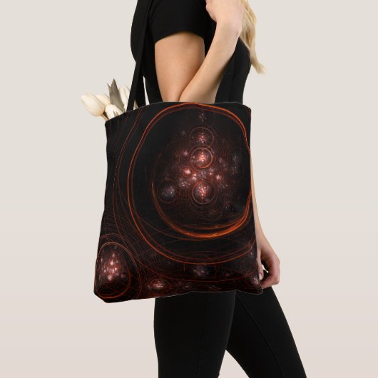 Abstracte Starlight-kunst Tote Bag (Dichtbij)