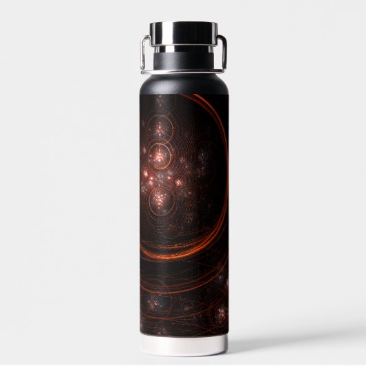 Abstracte Starlight-kunst Waterfles (Achterkant)