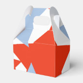 Abstracte Stars Memorial Day Event Party Bedankdoosjes (Achterkant)