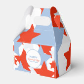 Abstracte Stars Memorial Day Event Party Bedankdoosjes (Voorkant Zijde)