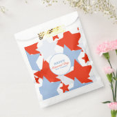 Abstracte Stars Memorial Day Event Party Bedankzakje (Gezegeld)