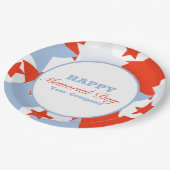 Abstracte Stars Memorial Day Event Party Papieren Bordje (Gekanteld)