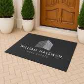 Abstracte startpagina grijs/donkergrijs deurmat