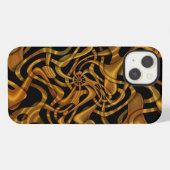 Abstracte Steampunk iPhone Hoesje (Achterkant horizontaal)