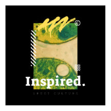 Abstracte Stedelijke Kunst Groen & Geel Esthetiek