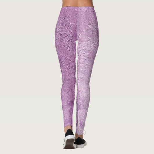Abstracte steentextuur leggings (Achterkant)