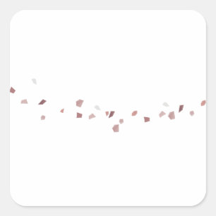Abstracte stenen - Tile-stickers Vierkante Sticker
