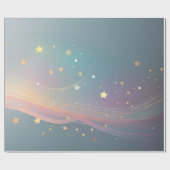 Abstracte ster cadeaupapier (Vlak)