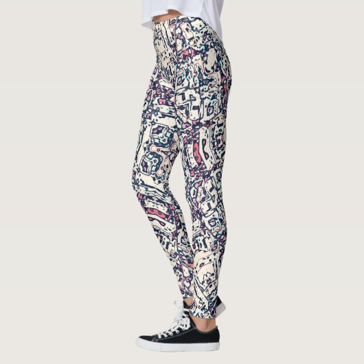 Abstracte ster leggings (Links)