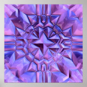 Abstracte ster poster (Voorkant)