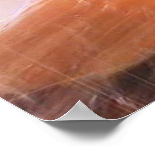Abstracte Ster Poster (Hoek)