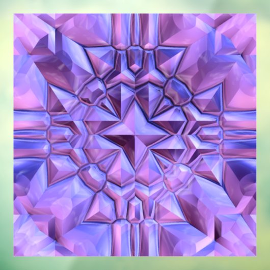 Abstracte ster raamsticker (Vel 3)