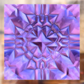 Abstracte ster raamsticker (Vel 2)