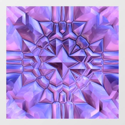 Abstracte ster raamsticker (Vel)