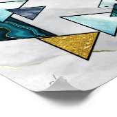 Abstracte ster van David Magen David Giclée ArtPri Poster (Hoek)