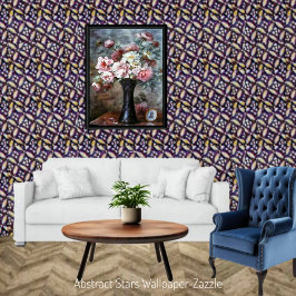 Abstracte sterren behang