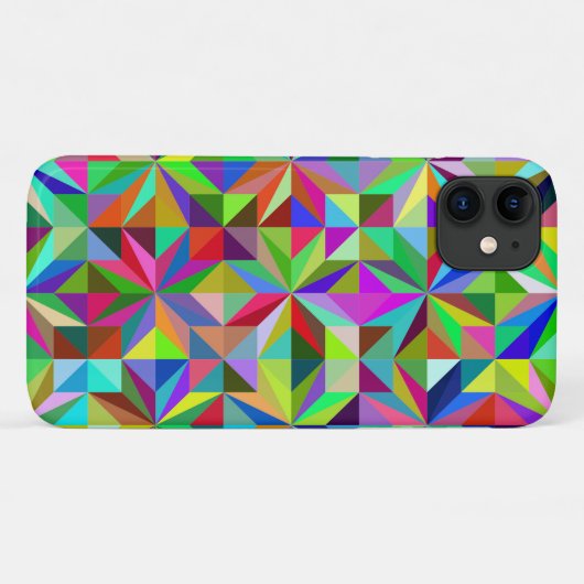 Abstracte sterren Case-Mate iPhone case (Achterkant (horizontaal))