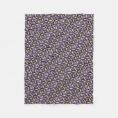 Abstracte sterren fleece deken (Voorkant)