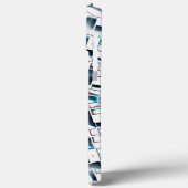 Abstracte sterren in messy glass tegel kaleidoscoo Case-Mate iPhone case (Achterkant / Links)