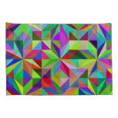 Abstracte sterren kussensloop (Achterkant-Rechts)