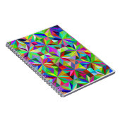 Abstracte sterren notitieboek (Rechterzijde)