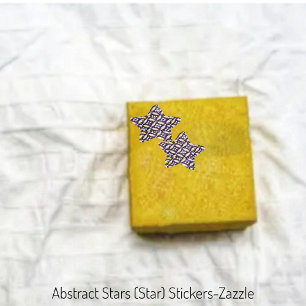 Abstracte sterren ster sticker
