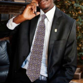 Abstracte sterren stropdas