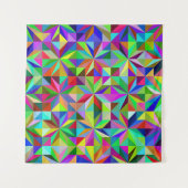 Abstracte sterren wandkleed (Voorkant (horizontaal))