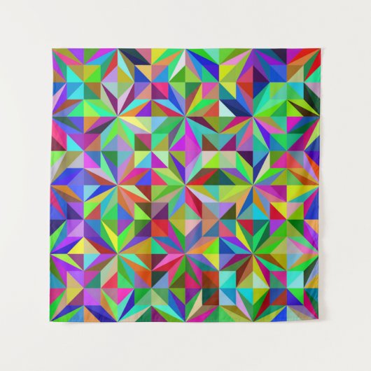 Abstracte sterren wandkleed (Voorkant)