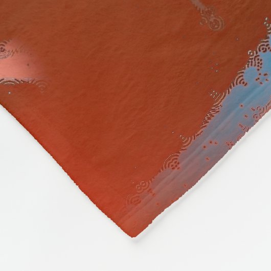 Abstracte Sterrenpatroon Gepersonaliseerde Fleece Deken (Hoek)