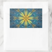 Abstracte sticker onder water (Tas)