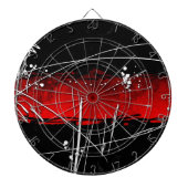 Abstracte stijl 16 dartbord (Voorkant)