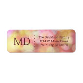 Abstracte stijl etiket (Voorkant)