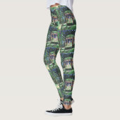 Abstracte stijl Streetcar; Leggings (Links)