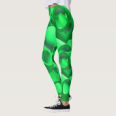 Abstracte stijl van 3d-buizen met moderne digitale leggings (Links)