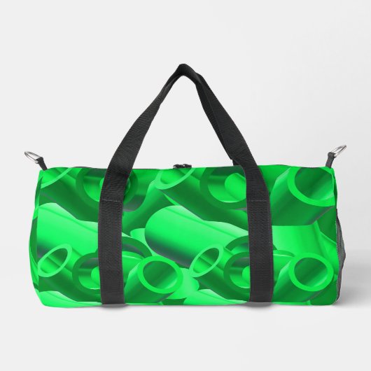 Abstracte stijl van 3d-buizen met moderne digitale plunjezak (Voorkant)