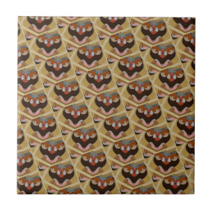 Abstracte stijlSpaanse Tegel Tegeltje