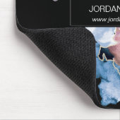 Abstracte stijlvolle Paint splash ink zakelijke we Muismat (Hoek)