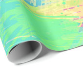Abstracte stijlvolle pasta-kleuren cadeaupapier (Rol Hoek)