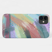 Abstracte stijlvolle pasta-kleuren Case-Mate iPhone case (Achterkant (horizontaal))