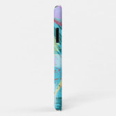 Abstracte stijlvolle pasta-kleuren Case-Mate iPhone case (Achterkant/rechts)