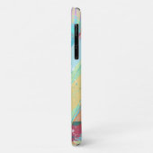 Abstracte stijlvolle pasta-kleuren Case-Mate iPhone case (Achterkant/links)