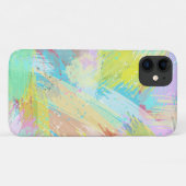 Abstracte stijlvolle pasta-kleuren Case-Mate iPhone case (Achterkant (horizontaal))