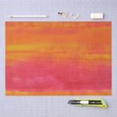 Abstracte stijlvolle roze rode gele kunst tissuepapier (Craft)